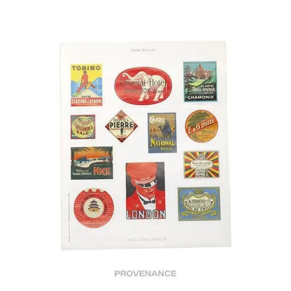 🔴 Louis Vuitton Sticker Set Sheet - THE BOOK HOLIDAY ISSUE