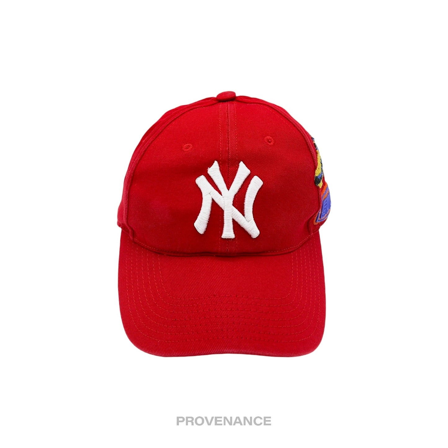 🔴 Gucci x MLB Yankees Hat Cap - Red SEGA Logo with Bird