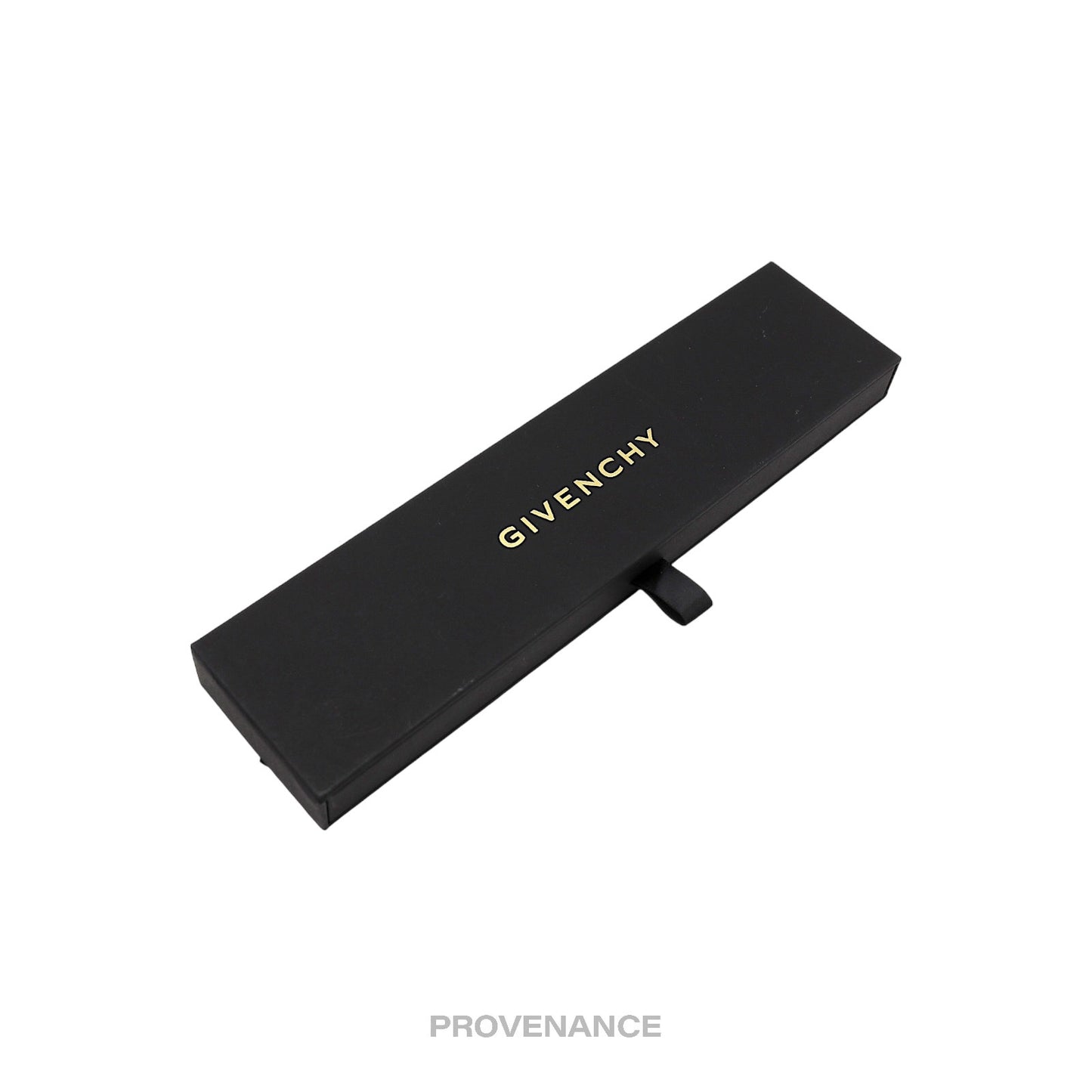 🔴 Givenchy Bookmark - Black Gold Leather Monogram