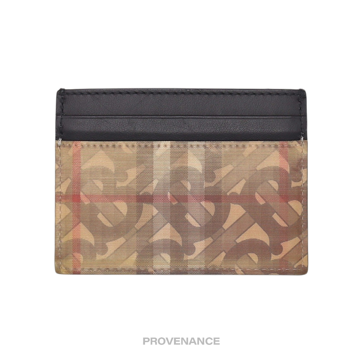 🔴 Burberry Card Wallet - Hologram Lenticular Monogram Check