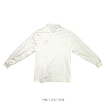 🔴 Christian Dior Sports Polo Golf Shirt - White M