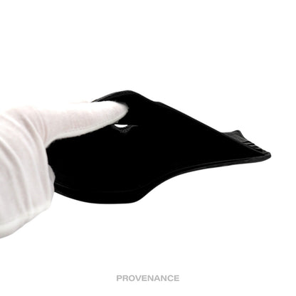 🔴 Gucci Vintage Logo Bifold Wallet - Black Leather