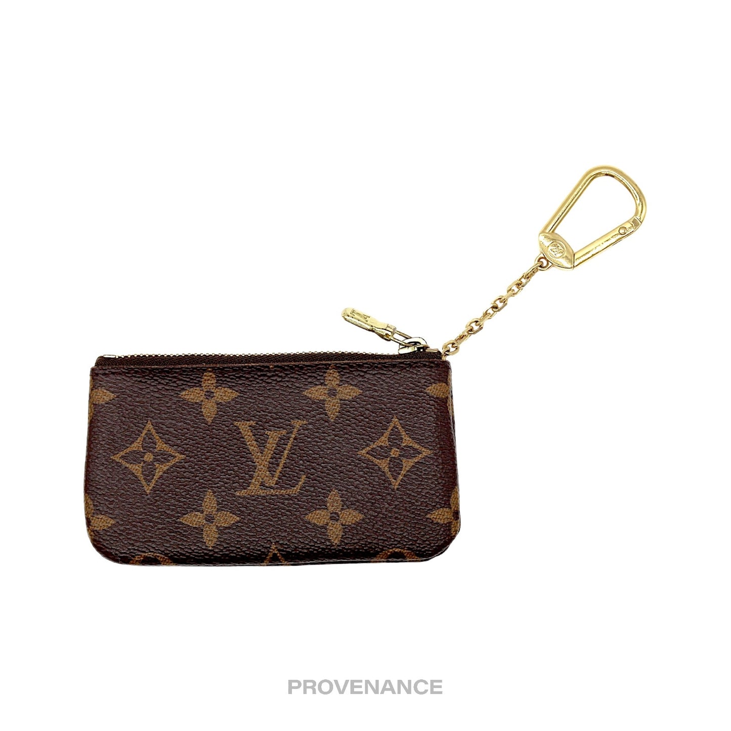 🔴 Louis Vuitton Key Pouch Cles - Monogram