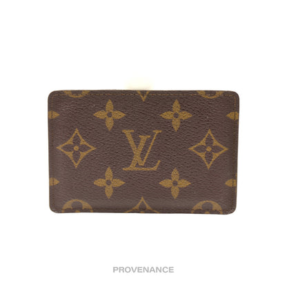 🔴 Louis Vuitton MALLETIER Card Holder Wallet - Monogram