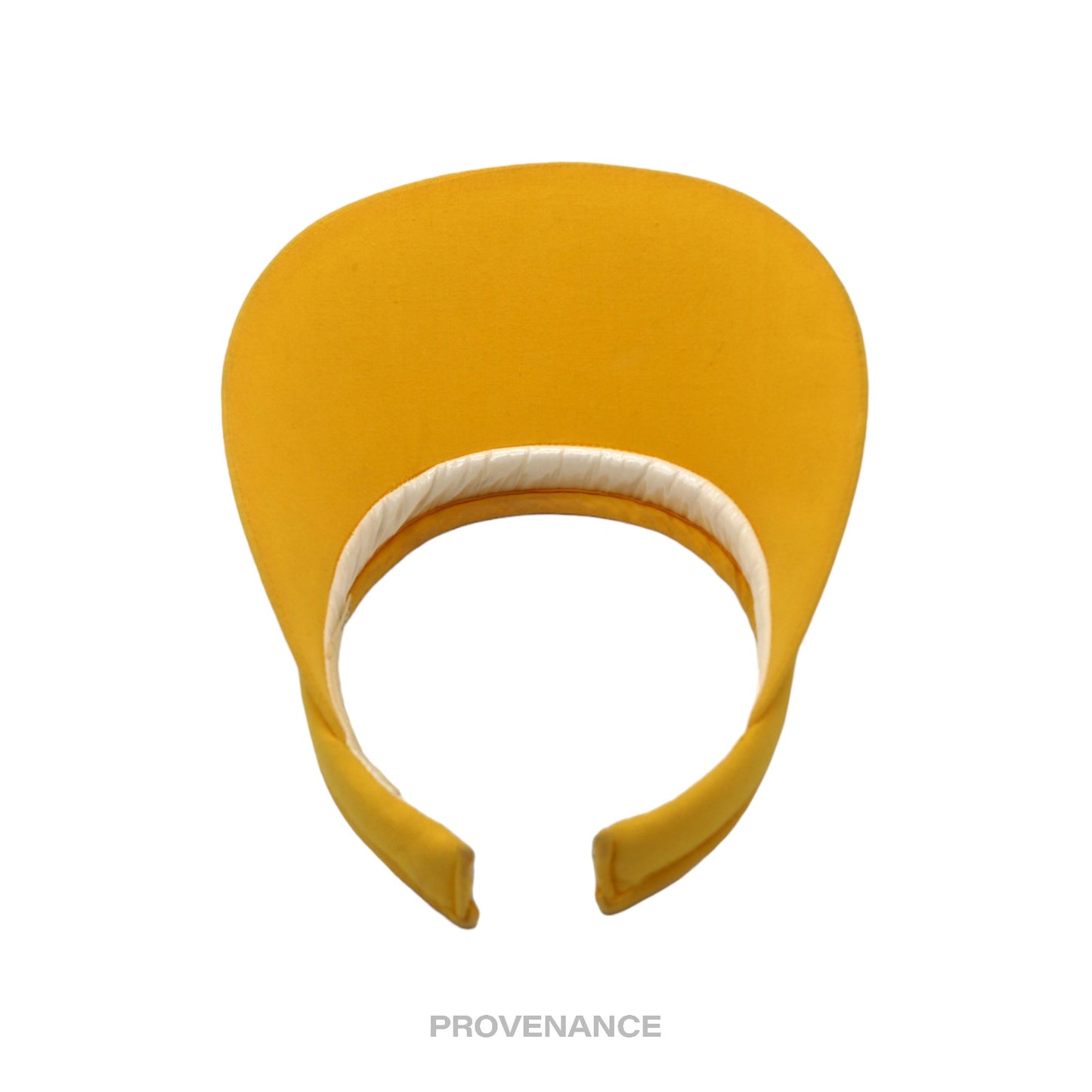 🔴 Balenciaga Logo Visor - Yellow