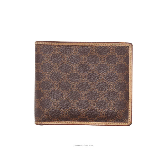 🔴 Celine Bifold Wallet - Macadam Triomphe