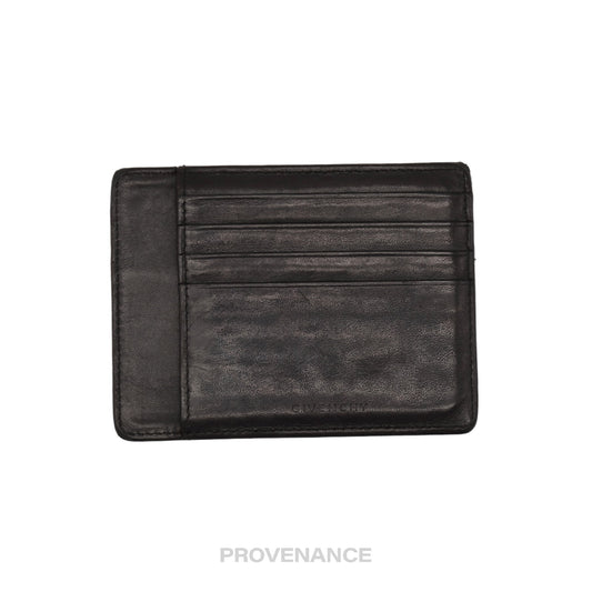 🔴 Givenchy Cardholder Wallet - Black  Leather