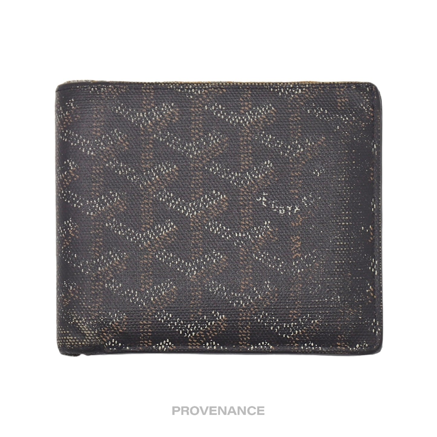 🔴 Goyard Florentin Bifold Wallet - Black Goyardine