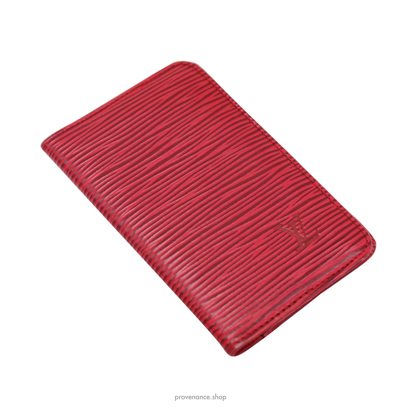 🔴 Louis Vuitton Pocket Organizer Wallet - Red Epi Leather