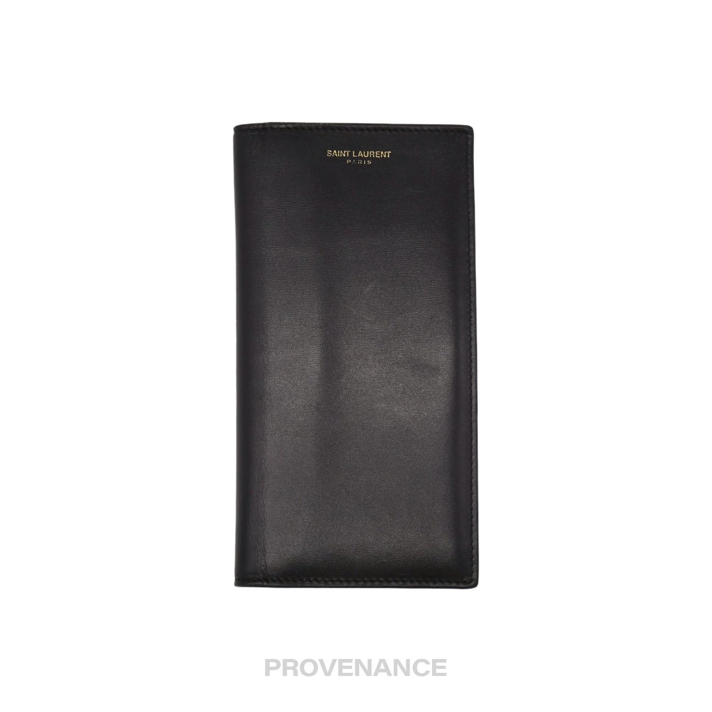 🔴 Saint Laurent Paris SLP Long Wallet - Black