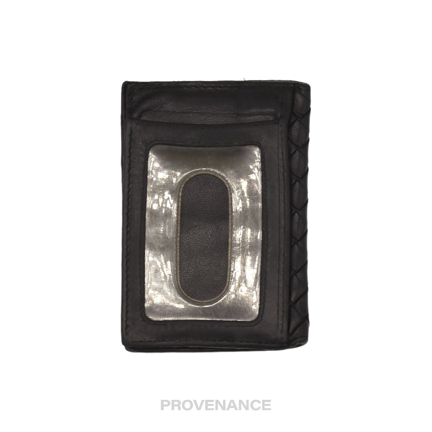 🔴 Bottega Veneta Pocket Organizer Wallet - Black