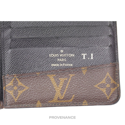 🔴 Louis Vuitton Gaspar Bifold Wallet - Monogram Macassar