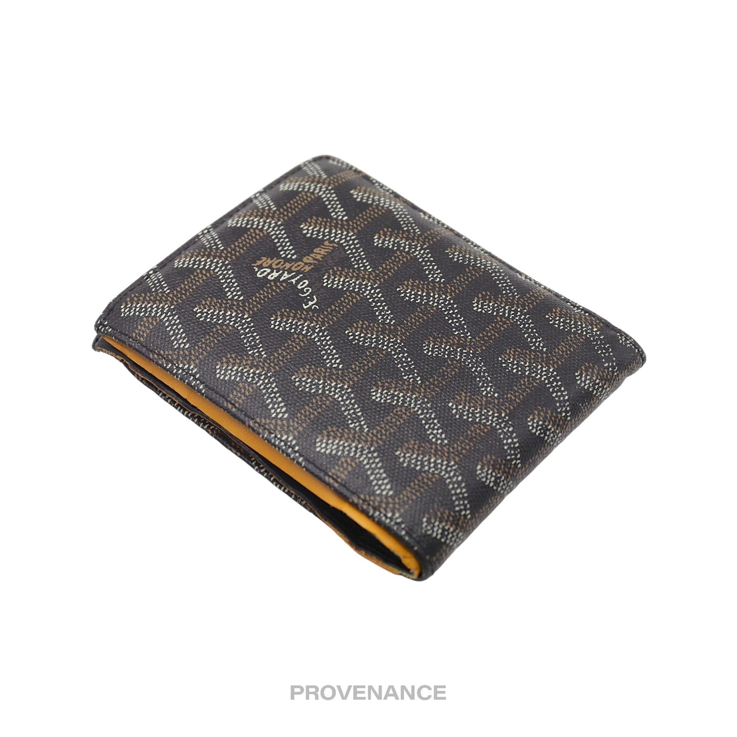 🔴 Goyard St. Florentin Wallet - Black Goyardine