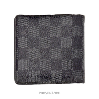 🔴 Louis Vuitton Marco Wallet YH- Damier Graphite