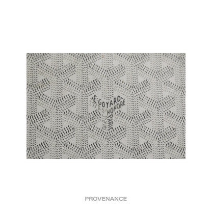 🔴 Goyard Comores Tote Bag - White Goyardine