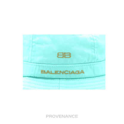 🔴 Balenciaga Bucket Hat - Turquoise