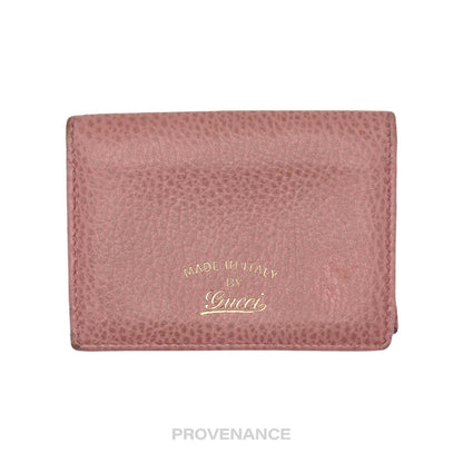 🔴 Gucci Pocket Organizer Wallet - Powder Pink