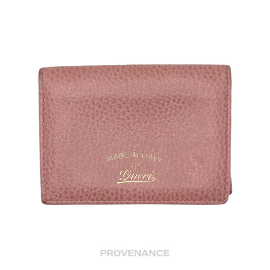 🔴 Gucci Pocket Organizer Wallet - Powder Pink