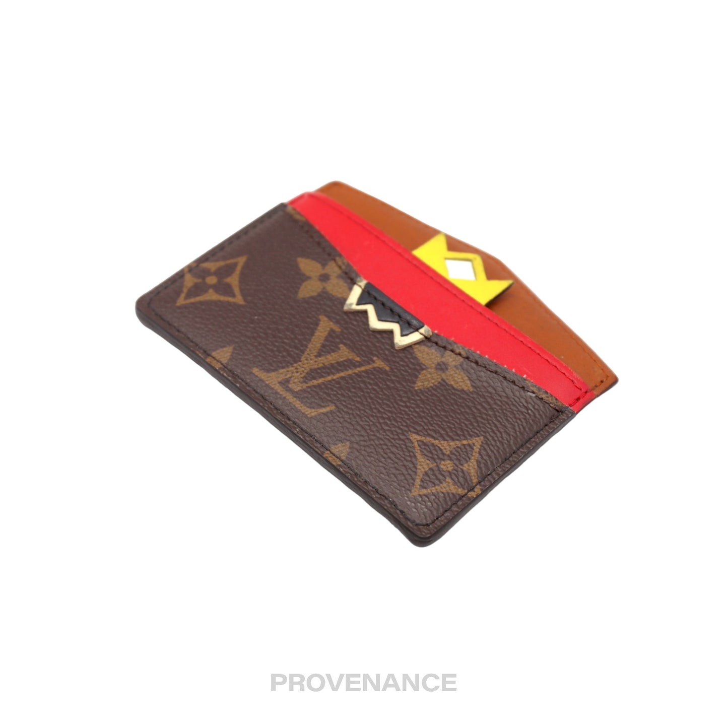 🔴 Louis Vuitton Card Holder Wallet - Tribal Mask Monogram