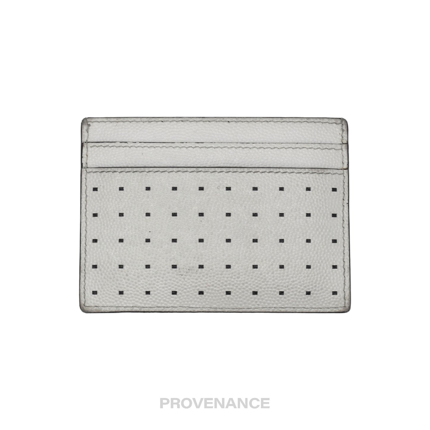 🔴 Saint Laurent Paris SLP YSL Cardholder Wallet - White