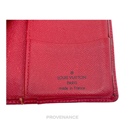 🔴 Louis Vuitton Pocket Organizer - Red Epi Leather