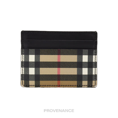 🔴 Burberry Card Holder Wallet - Nova Vintage Check