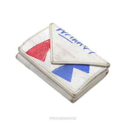 🔴 Balenciaga Papier Trifold Wallet - Graffiti France