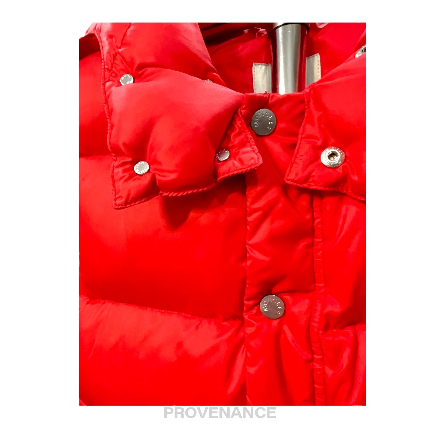 🔴 Moncler x Balenciaga Hooded Down Vest - Red