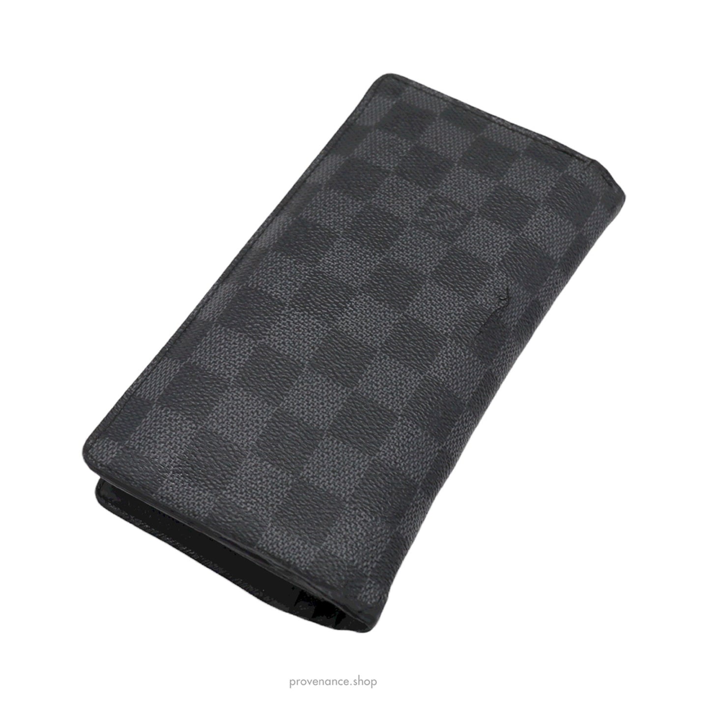 🔴 Louis Vuitton Brazza Long Wallet - Damier Graphite