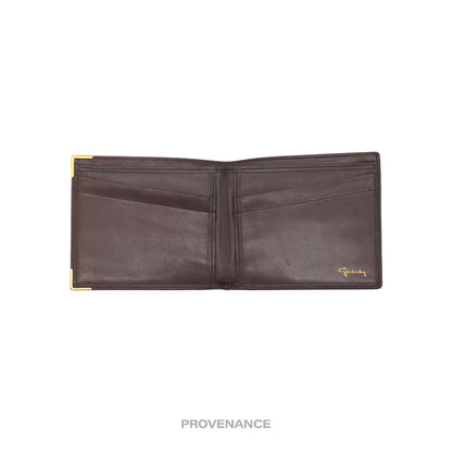 🔴 Givenchy Bifold Wallet - Chocolate Leather