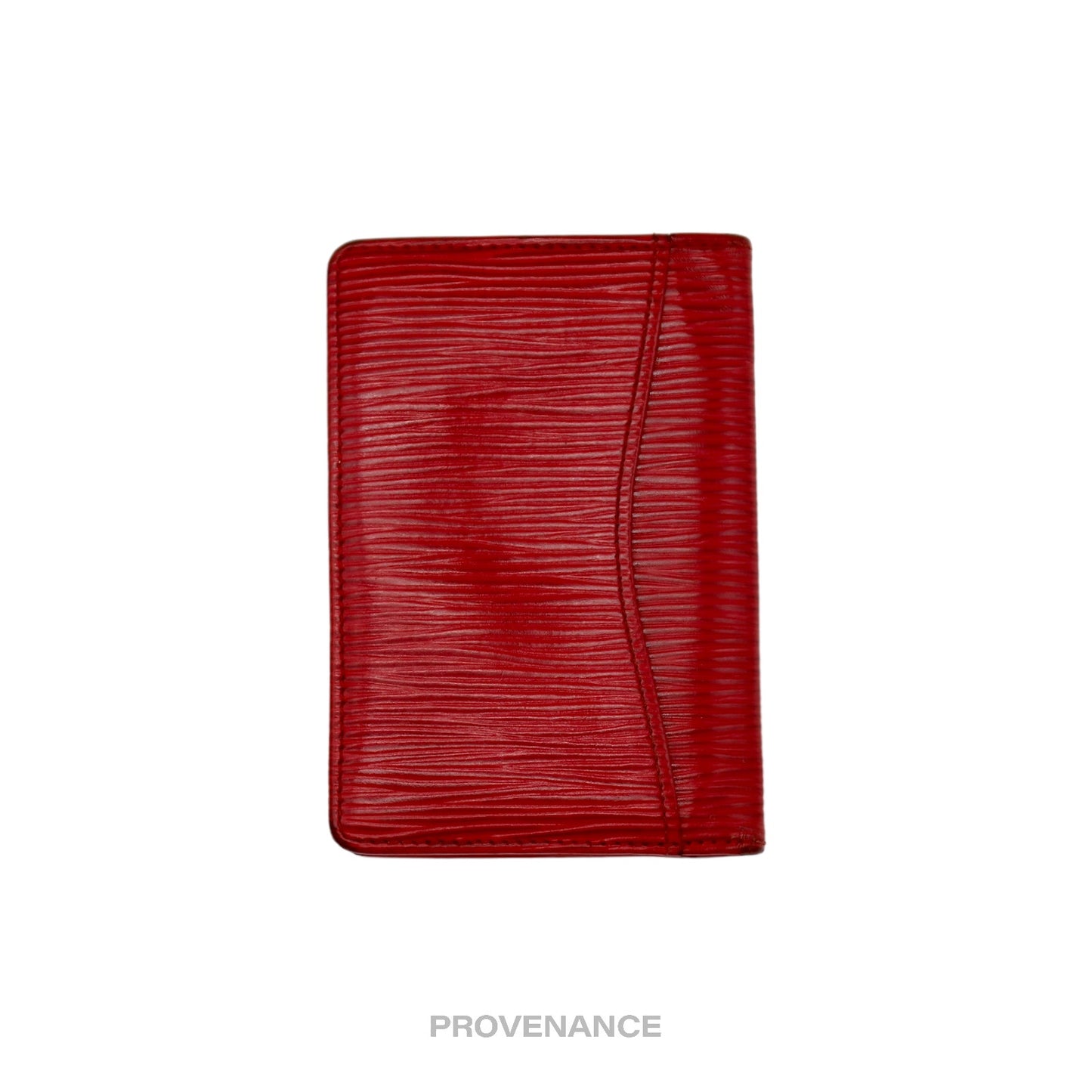 🔴 Louis Vuitton Pocket Organizer - Red Epi Leather