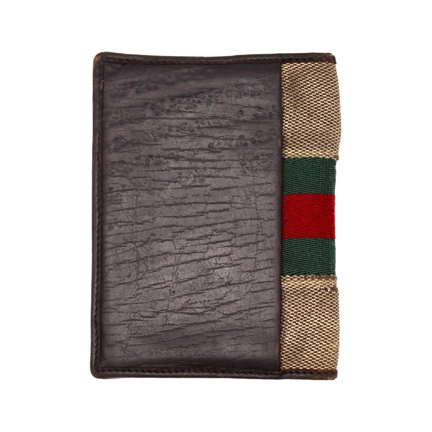 🔴 Gucci Pocket Organizer Wallet - Signature Web