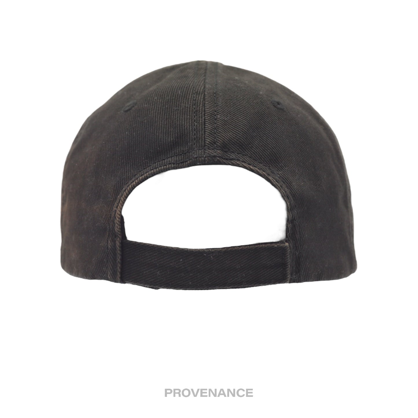 🔴 Balenciaga BB Mode Cap - Faded Black