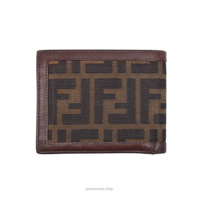 🔴 Fendi Bifold Wallet - FF Zucca