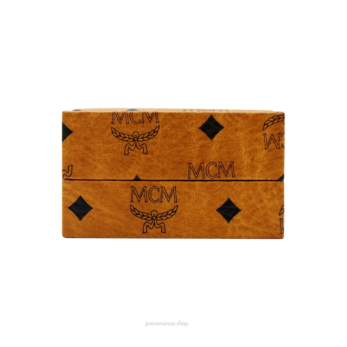 🔴 MCM Jewelry Box - Cognac Visetos