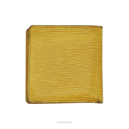 🔴 Louis Vuitton Marco Wallet - Tassil Yellow Epi Leather