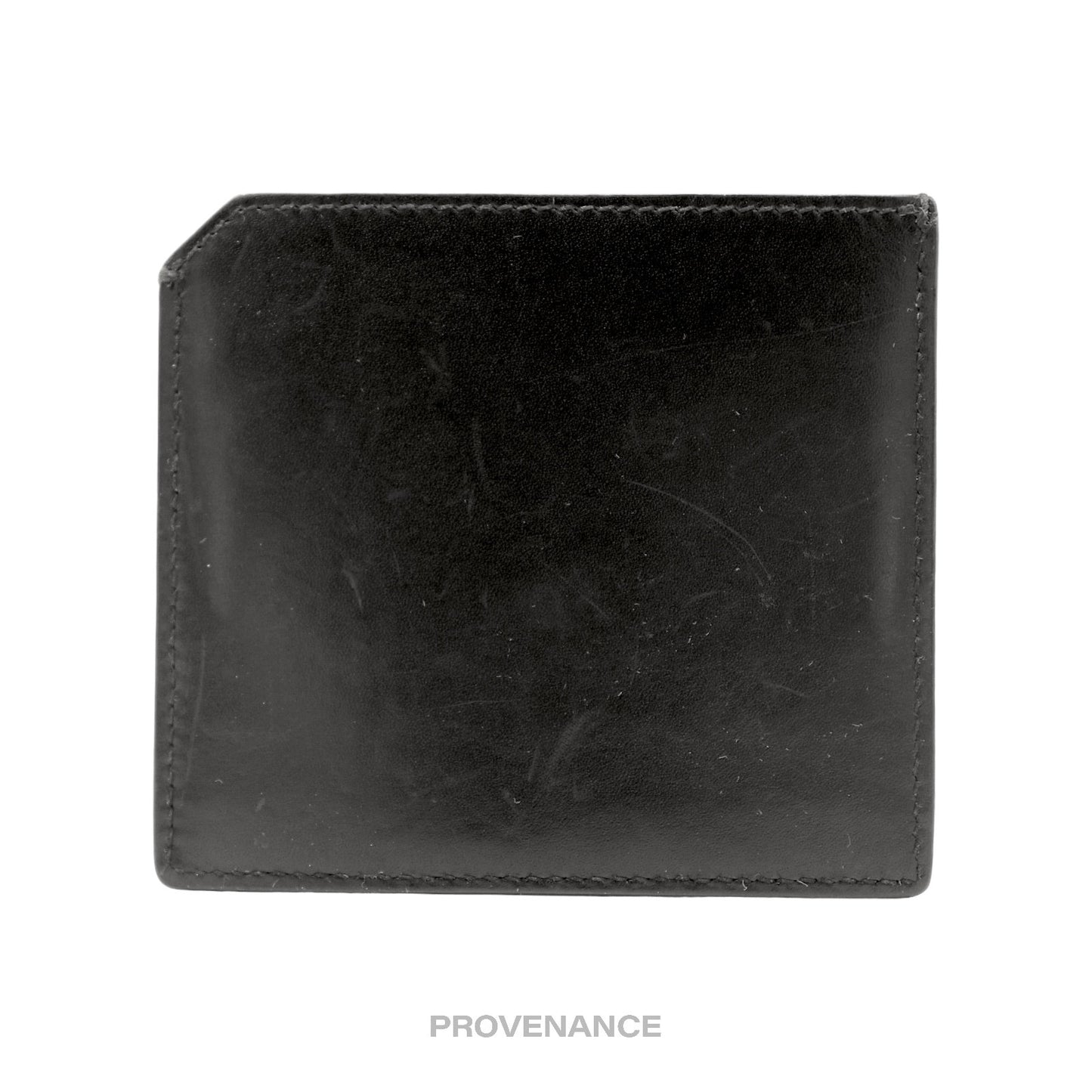 🔴 Saint Laurent Paris SLP 4CC Card Wallet - Black Leather