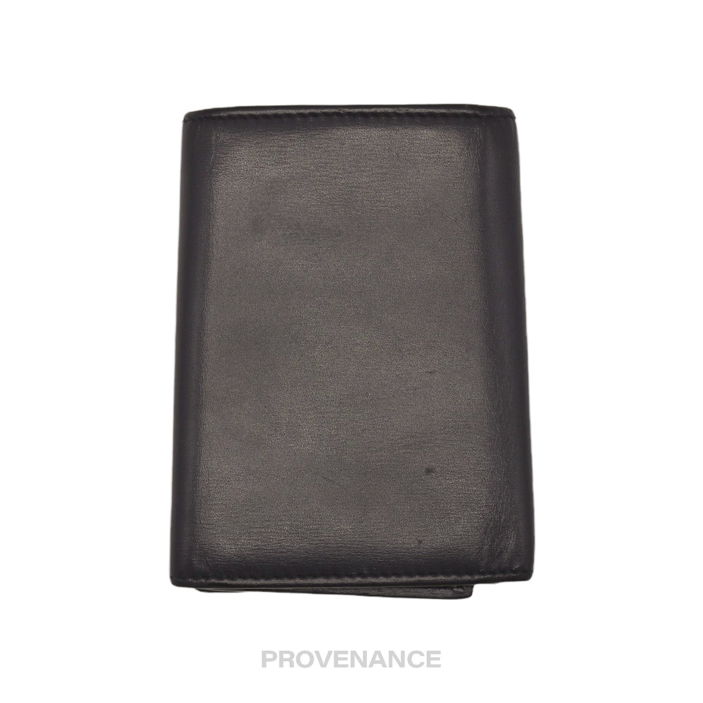 🔴 Saint Laurent Paris SLP Key Card Wallet - Navy Calfskin Leather