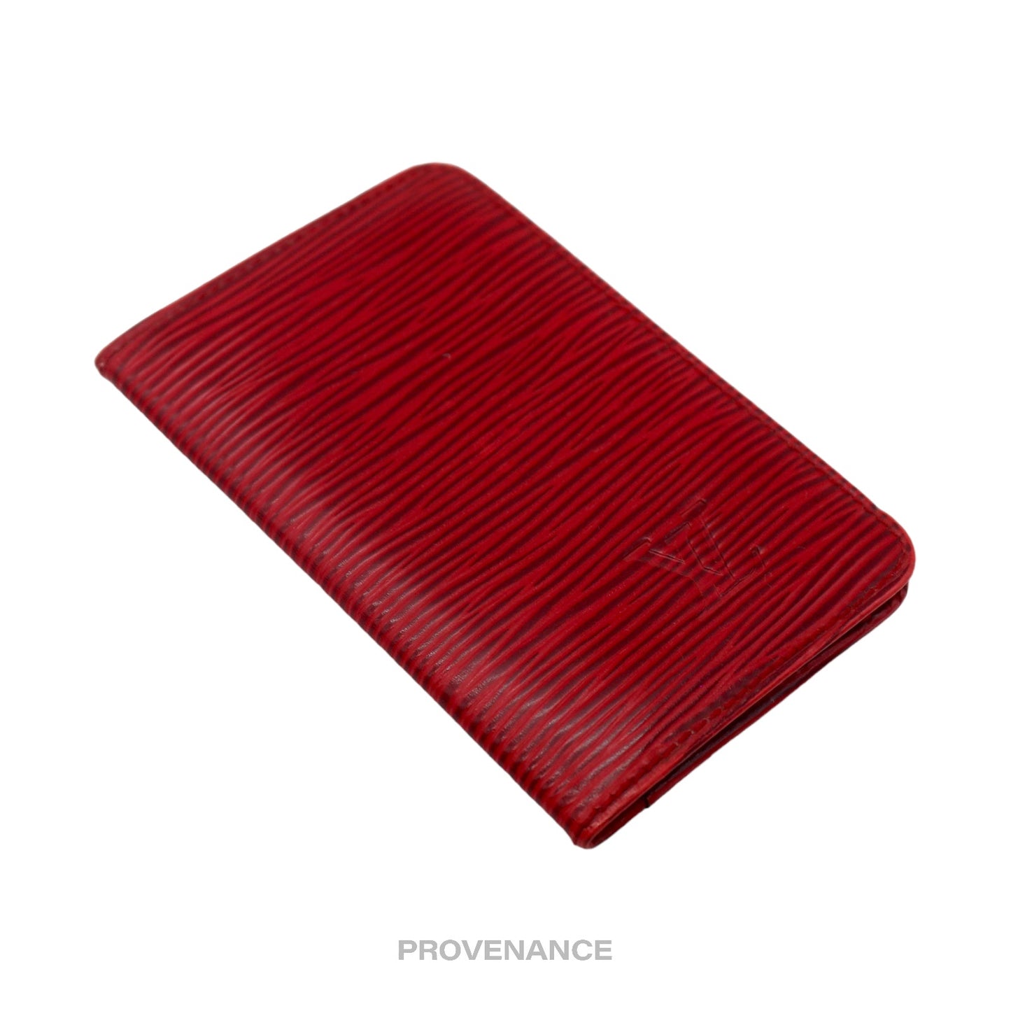 🔴 Louis Vuitton "MALLETIER" PO Wallet - Red Epi