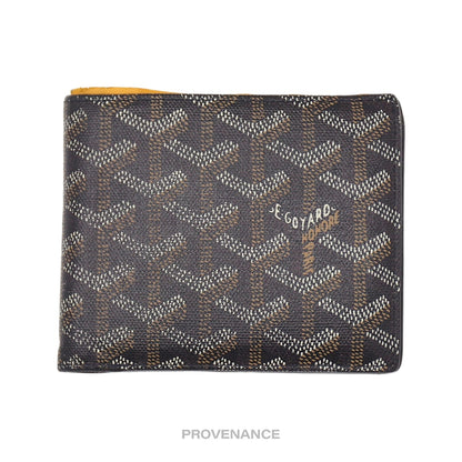 🔴 Goyard St. Florentin Wallet - Black Goyardine