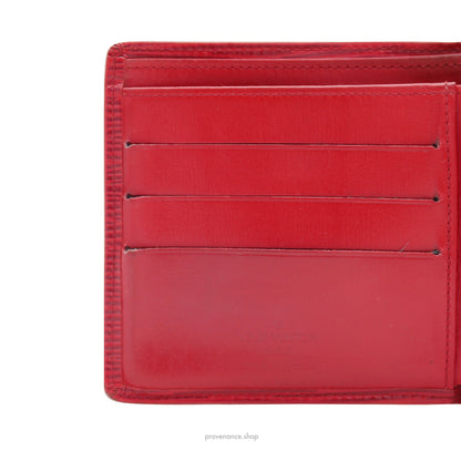 🔴 Louis Vuitton Marco Wallet - Red Epi Leather