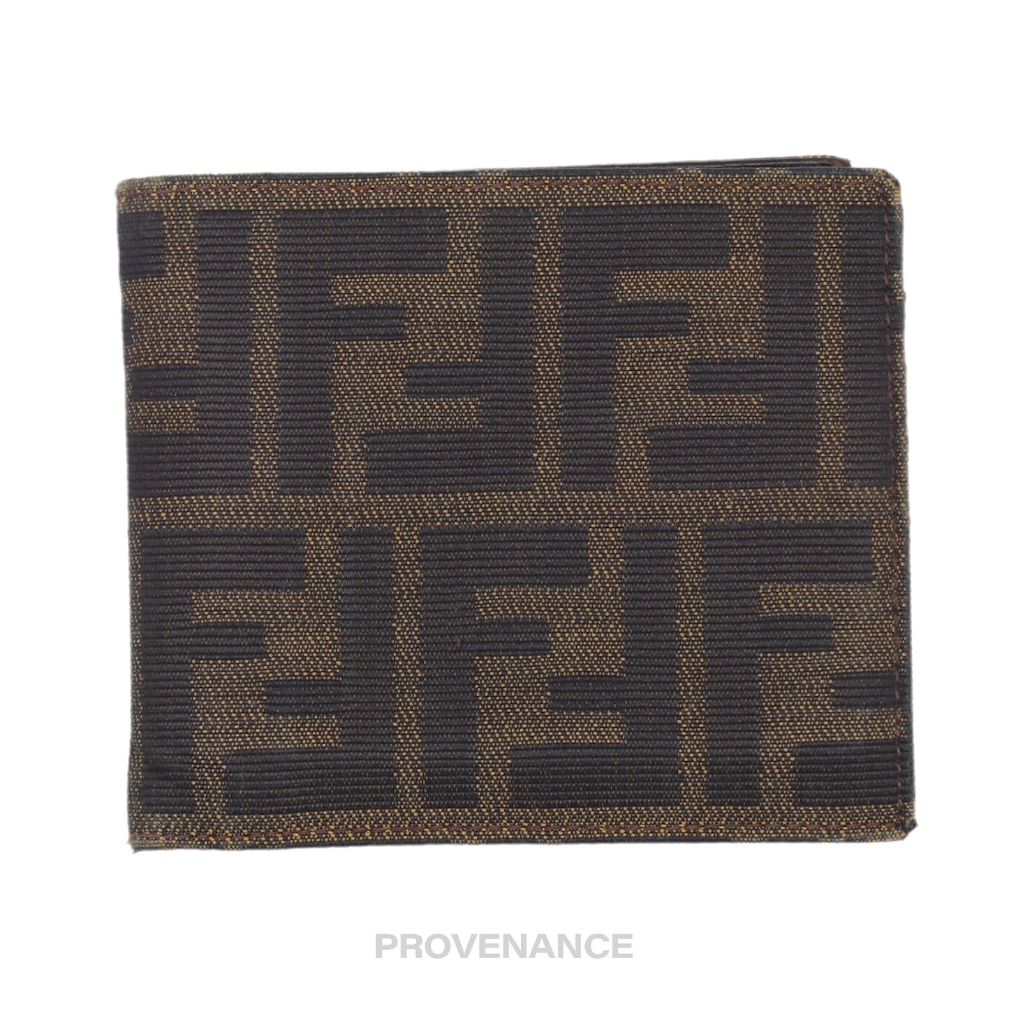 🔴 Fendi Bifold Wallet - FF Zucca Canvas