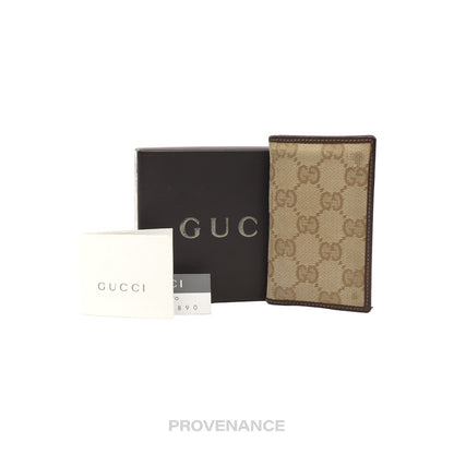 🔴 Gucci Pocket Organizer Wallet - GG Canvas