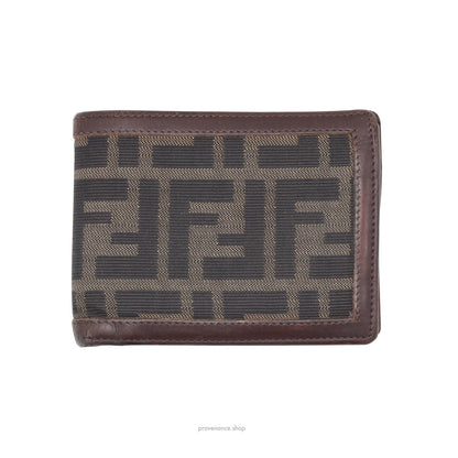 🔴 Fendi Bifold Wallet - FF Zucca