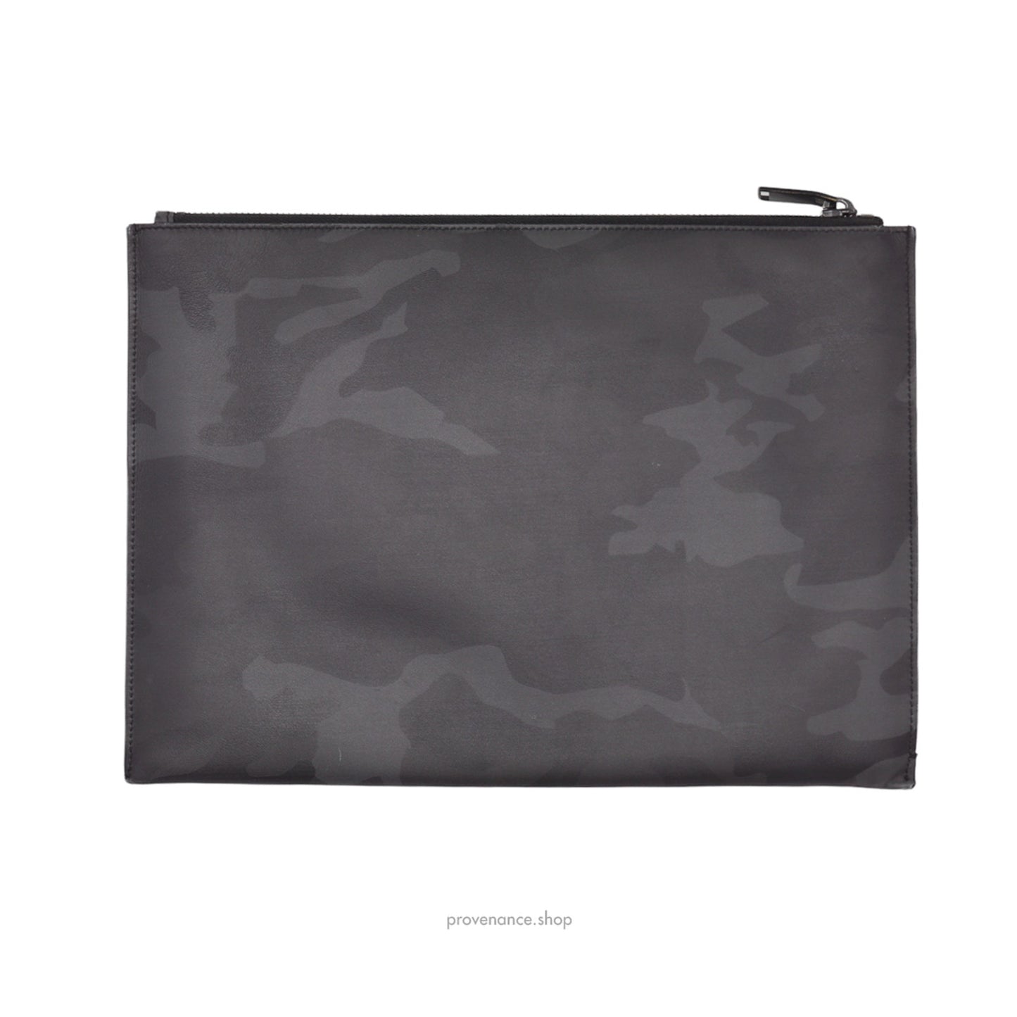 🔴 Saint Laurent Paris SLP Zipped Pouch - Shadow Camo