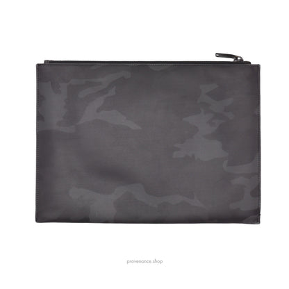 🔴 Saint Laurent Paris SLP Zipped Pouch - Shadow Camo