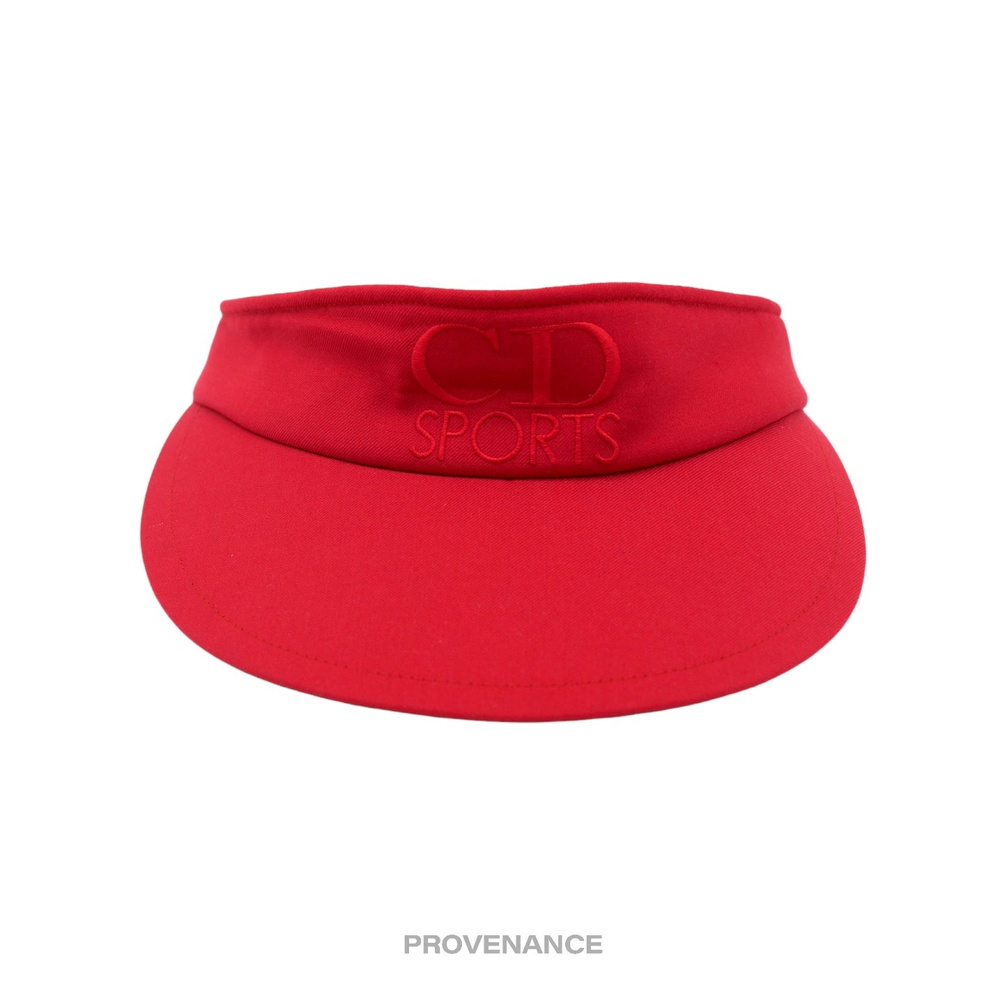 🔴 Dior CD SPORTS Visor - Red