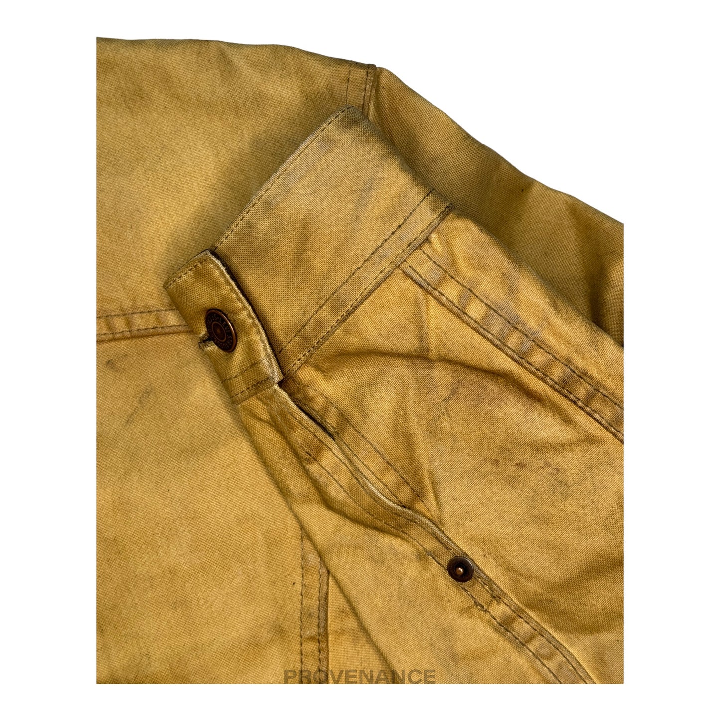 🔴 Levis x Filson Trucker Jacket - Tan Waxed Tin Cloth S