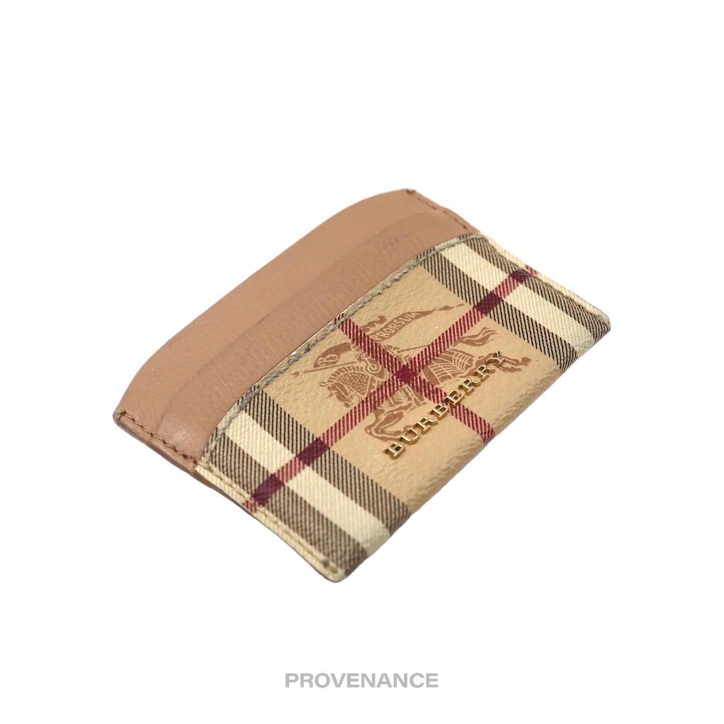 🔴 Burberry Card Holder Wallet - Nova Check Beige Multicolour