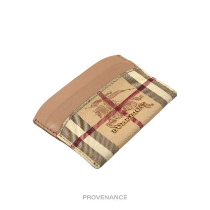 🔴 Burberry Card Holder Wallet - Nova Check Beige Multicolour